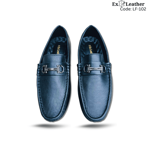 Premium Loafer with Doctor Insole-[LF-102]-Black
