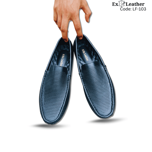 Premium Loafer with Doctor Insole-[LF-103]-Black