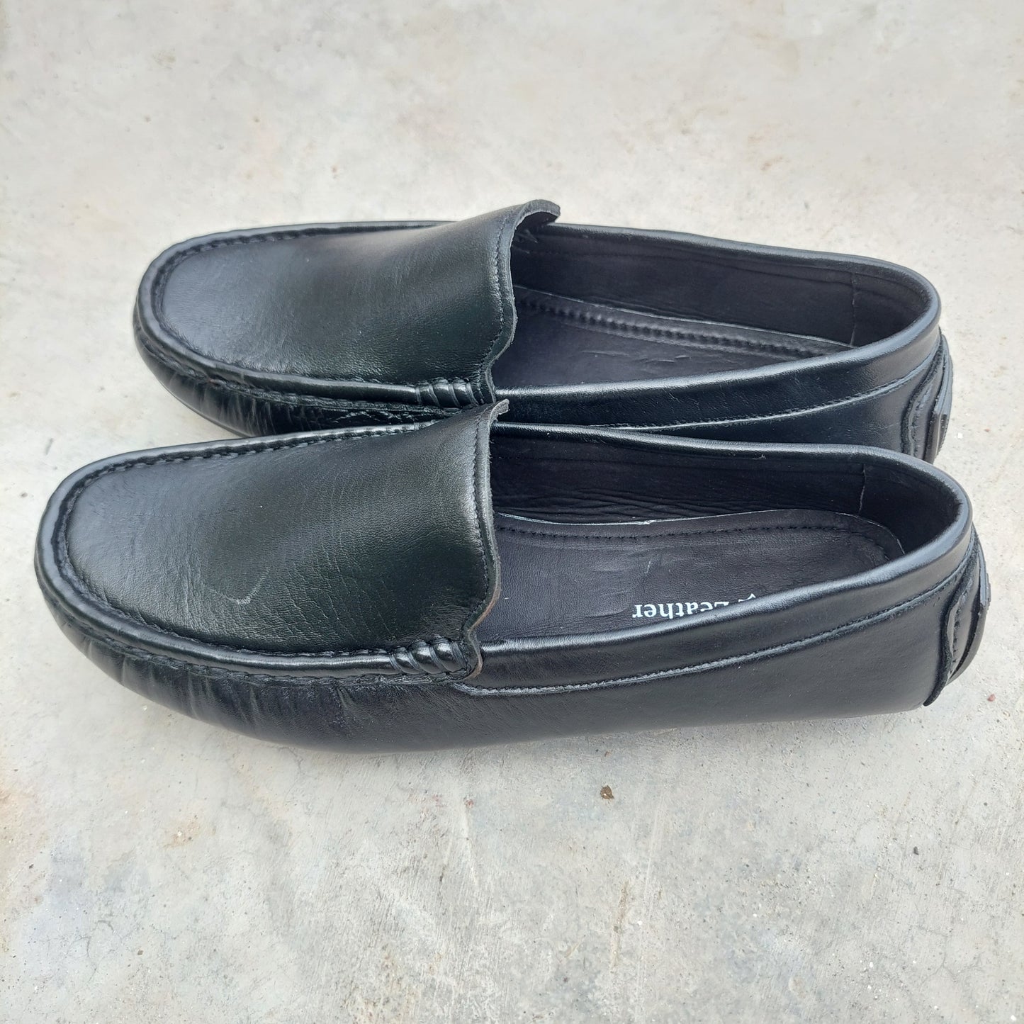 Premium Loafer Shoes-[LF-10]-Black