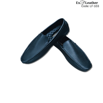 Premium Loafer with Doctor Insole-[LF-103]-Black