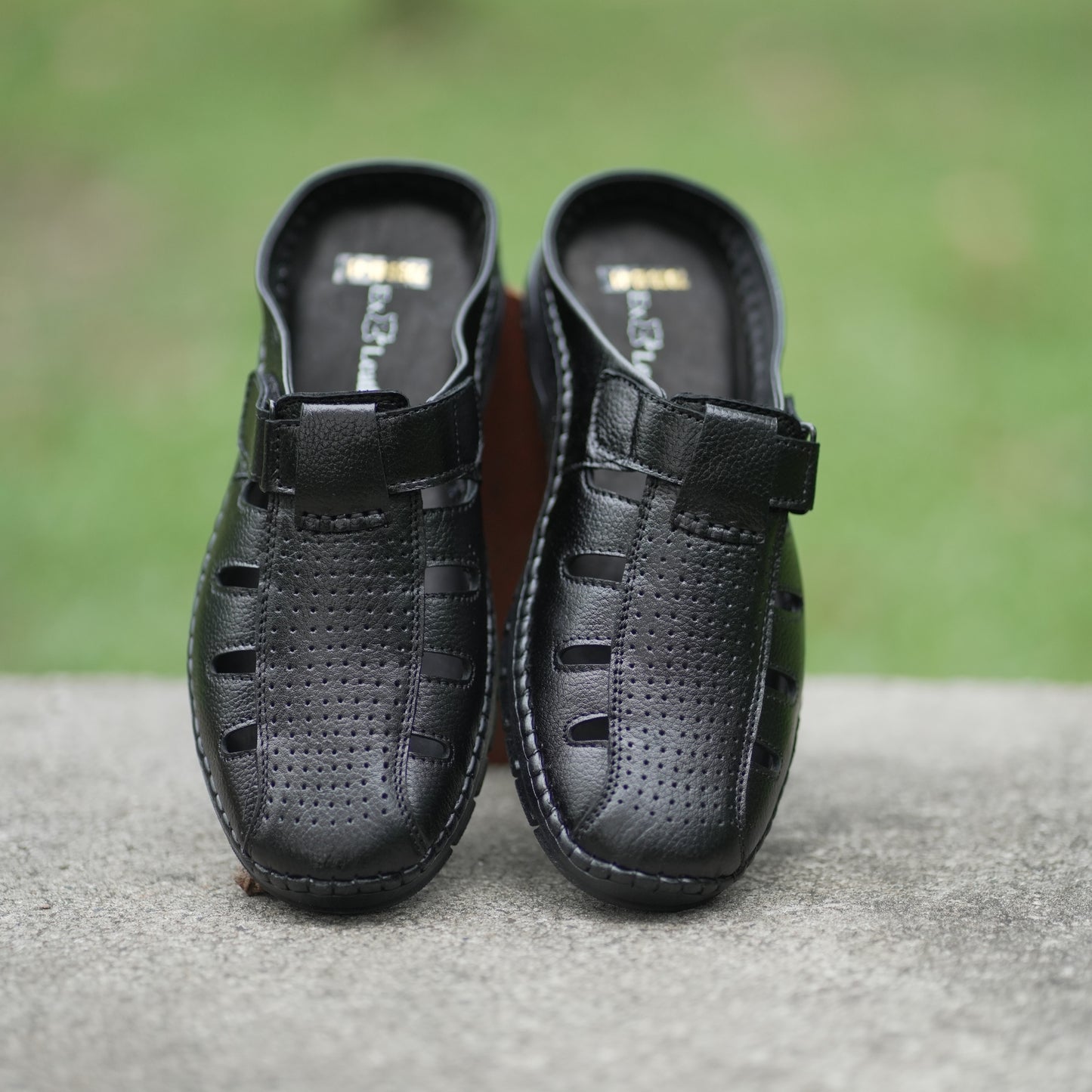 Premium Half Sacchi Shoes-[SH-90]-Black