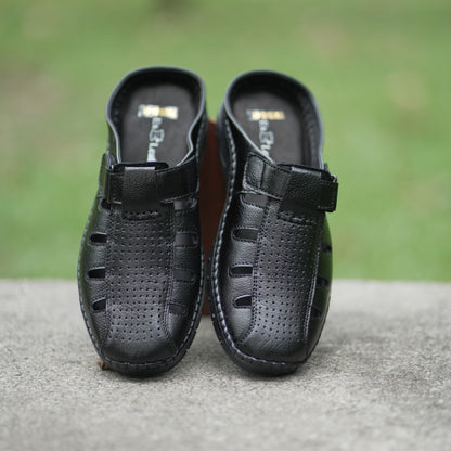 Premium Half Sacchi Shoes-[SH-90]-Black