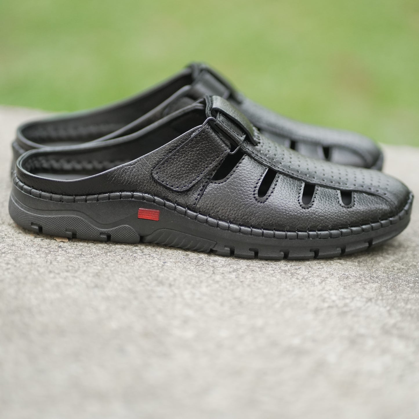 Premium Half Sacchi Shoes-[SH-90]-Black