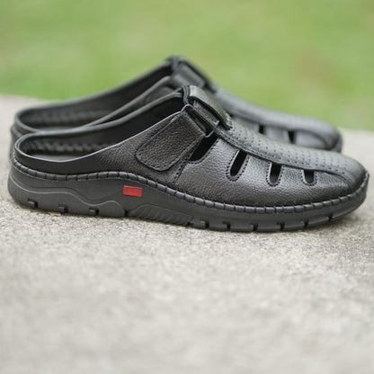 Premium Half Sacchi Shoes-[SH-90]-Black
